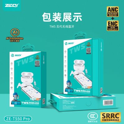 ZE-T550 Wireless Earbuds